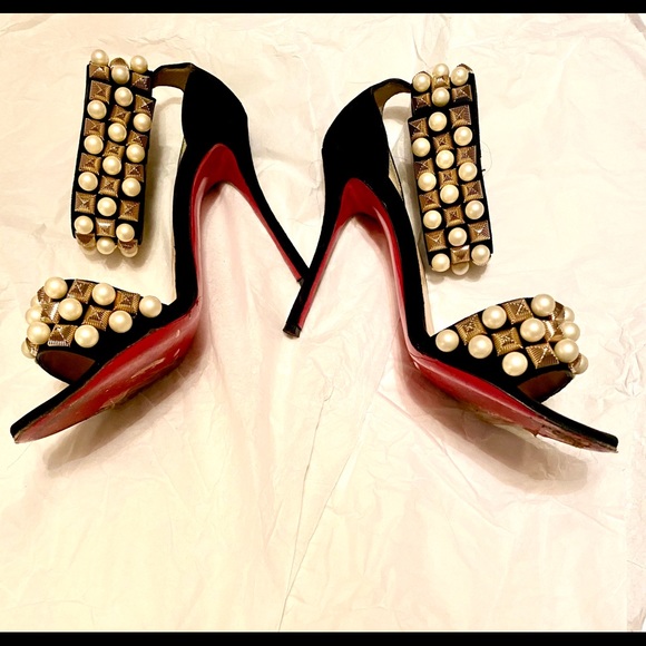Christian Louboutin Tudor Ball Sandals - Picture 3 of 13